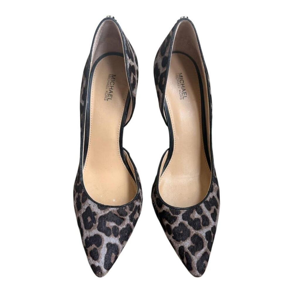 Michael kors leopard pony hair
